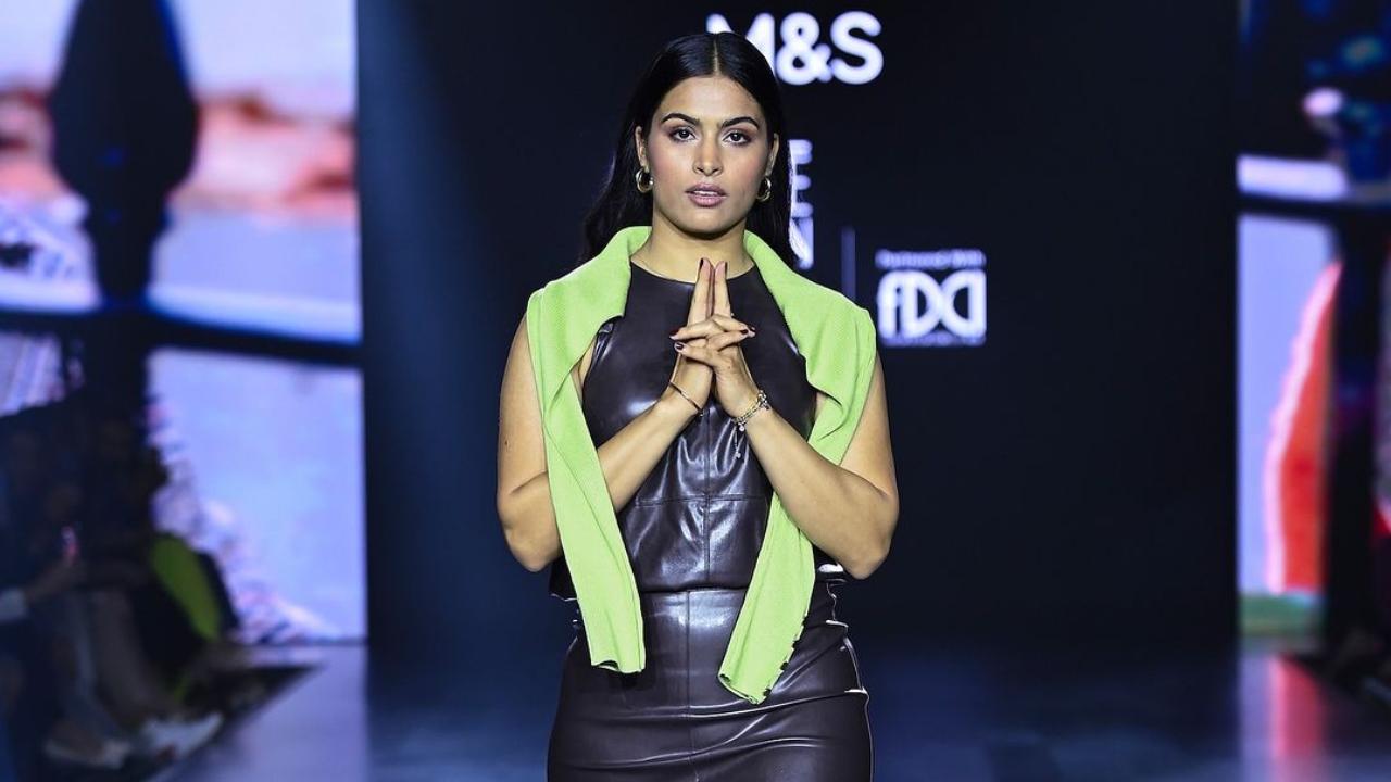 Manu Bhaker’s entry to the world of fashion
Sports icon Manu Bhaker turned style icon as she became showstopper for Marks & Spencer. The shooter, fresh off two bronze-medal wins at Paris Olympics 2024, made a chic fashion statement at the runway.