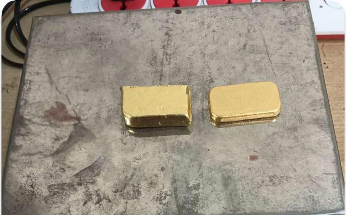1,587 grams of smuggled gold, worth Rs 1.13 crore, seized at Mumbai airport