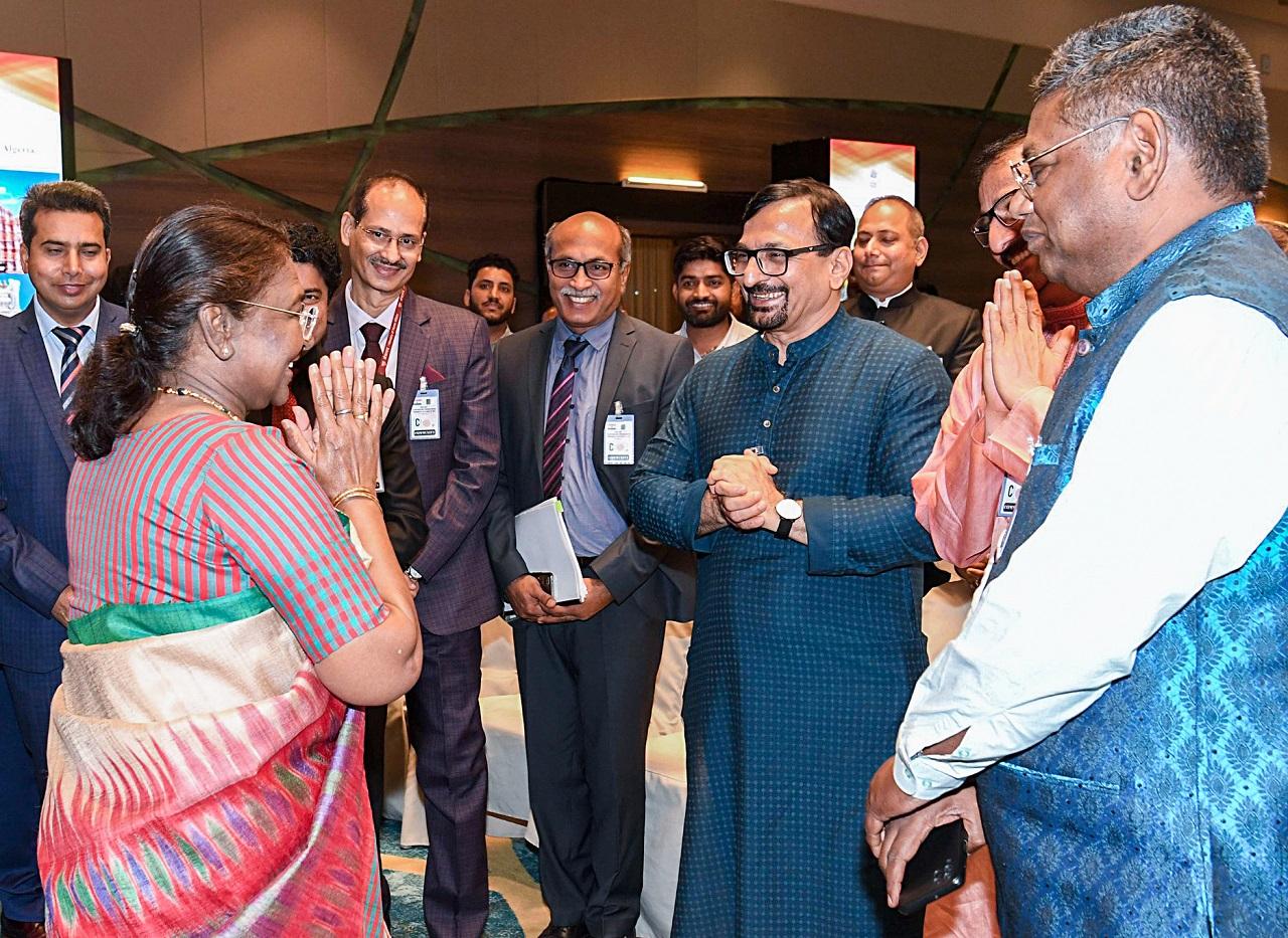 President Murmu highlighted India's progress as a USD 4 trillion economy and mentioned recent reforms such as the Production Linked Incentive (PLI) Scheme and the India Semiconductor Mission, which have improved the business environment