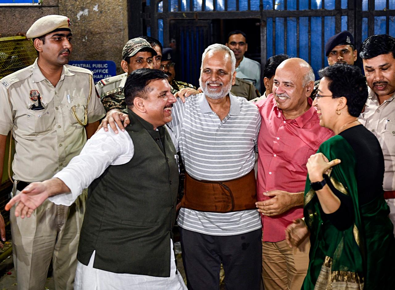 Earlier in the day, the Rouse Avenue court here granted bail to Jain, citing 