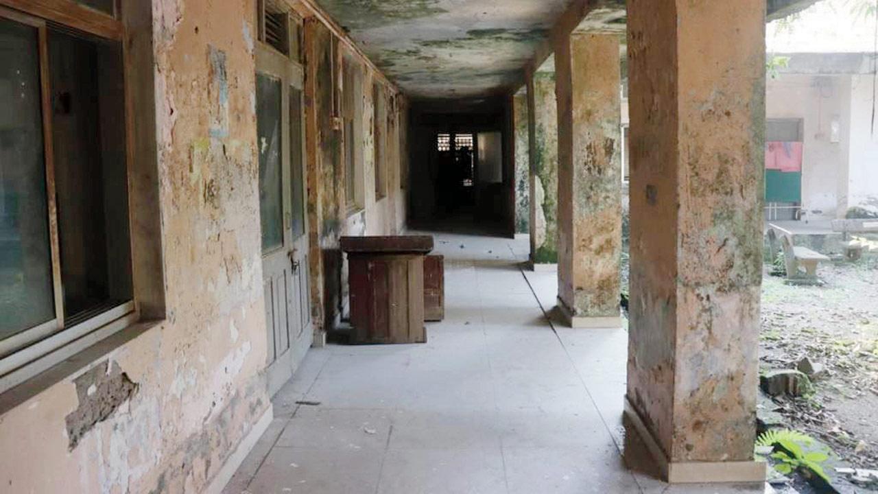 The Aarey hospital, which caters mostly to tribals, has been in ruins for years. FILE PICS/ANURAG AHIRE