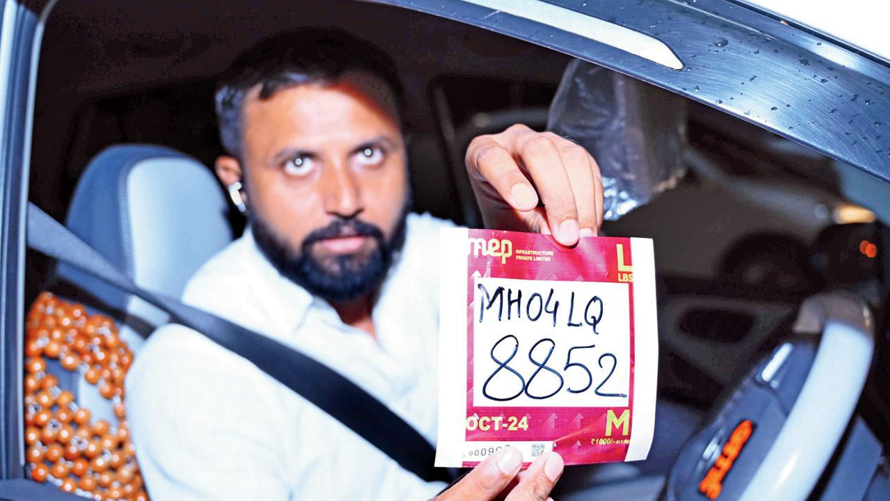 Abhijit Chavan, a cab driver