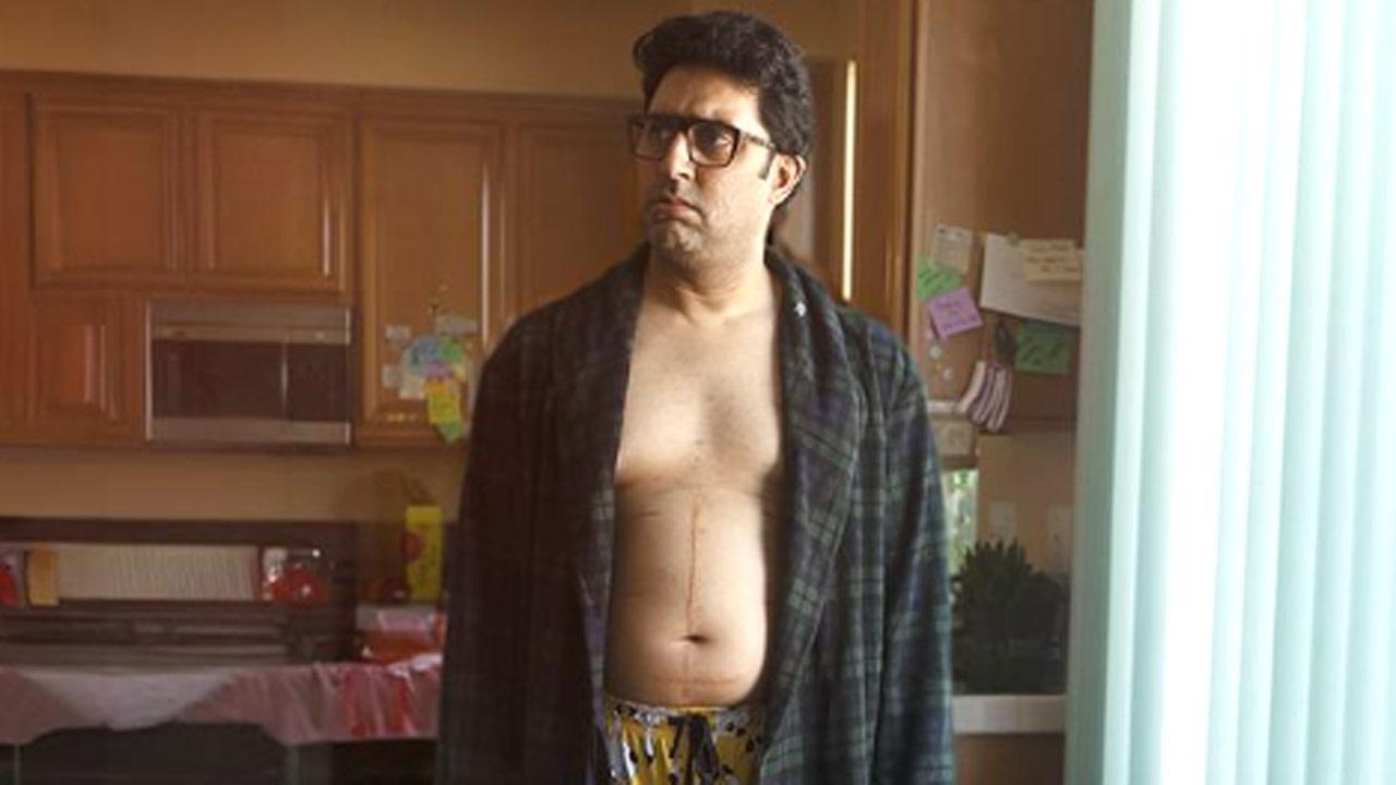 Abhishek Bachchan dons a new look for Shoojit Sircar's 'I Want To Talk', see poster