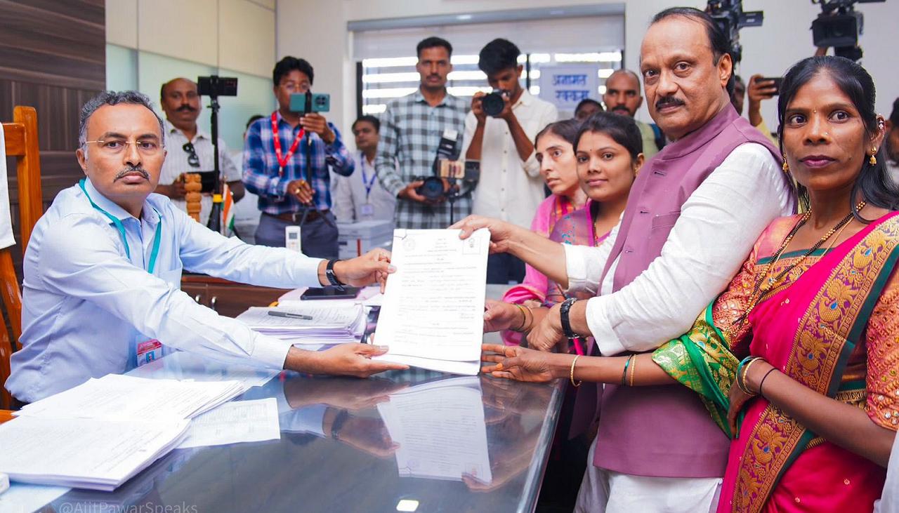 Maharashtra assembly elections 2024: Dy CM Ajit Pawar files nomination for Baramati seat