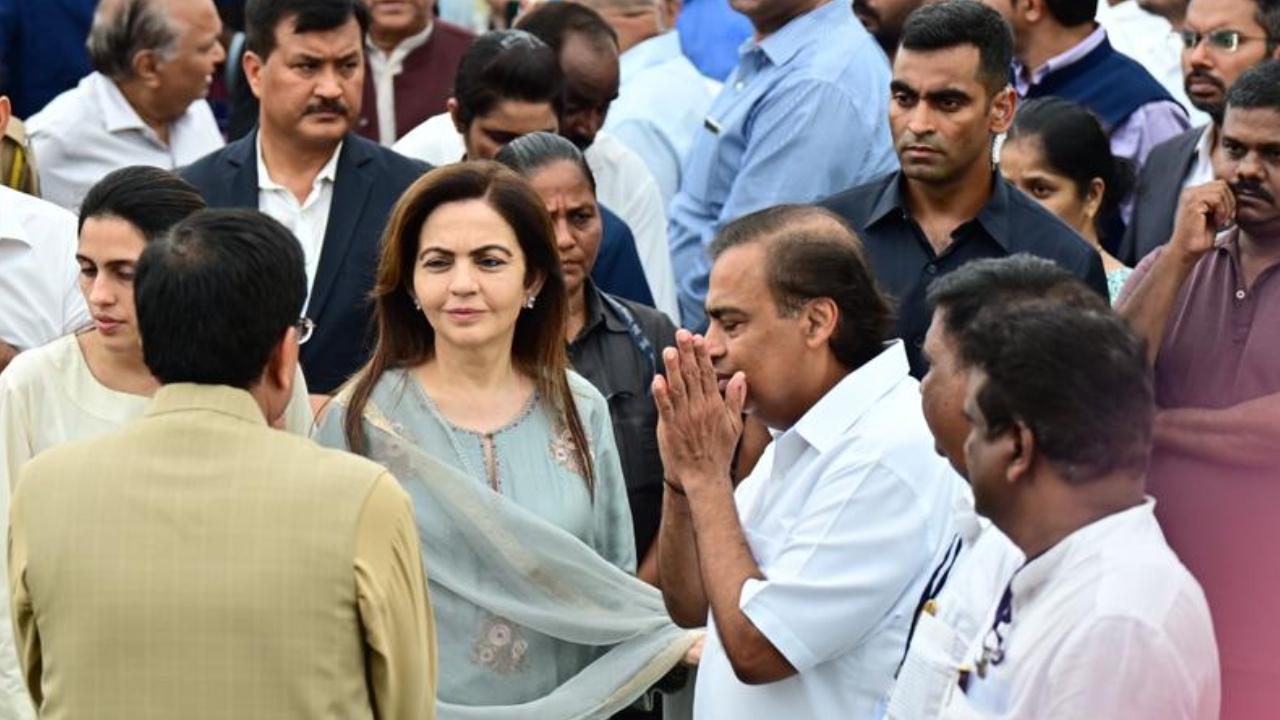 Ambani also met Tata Sons Chairman N Chandrasekaran