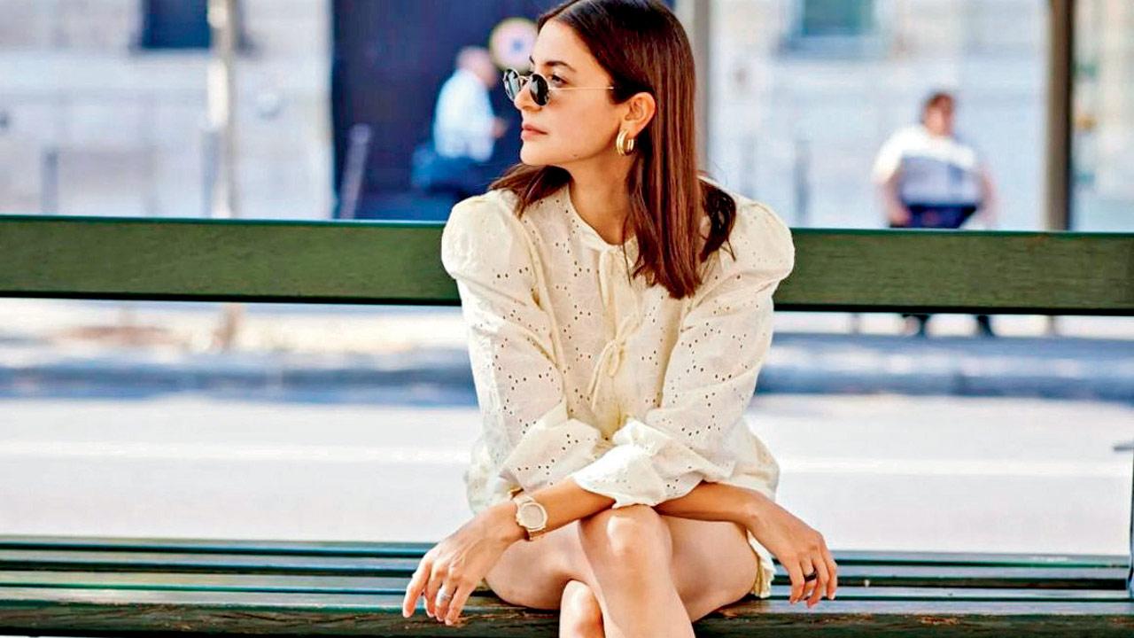 Anushka Sharma’s sleek, straight bob cut exudes effortless elegance