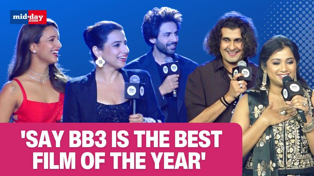 Bhool Bhulaiyaa 3 album launch: Sonu Nigam sings 'Ame Je Tomar'