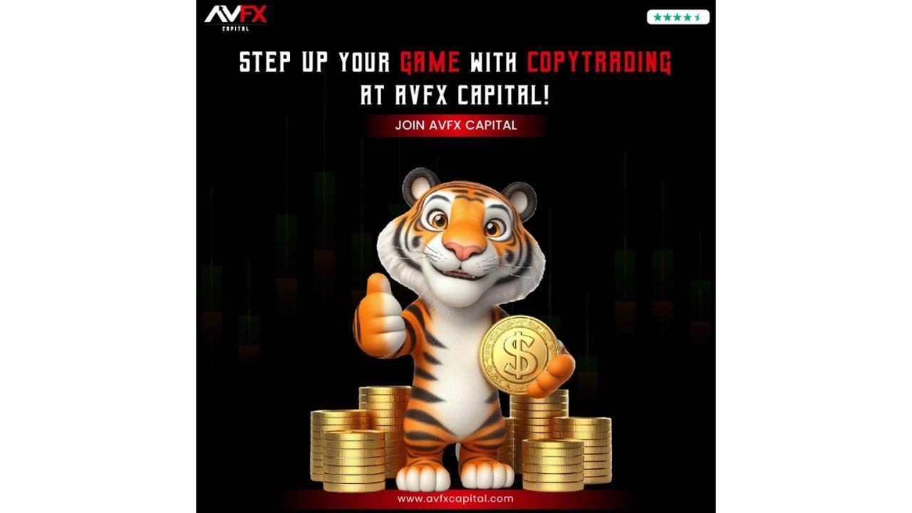 Businessman trading stocks online