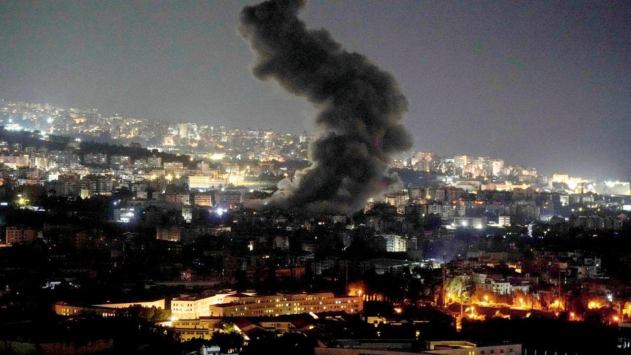 Israel strikes Beirut again