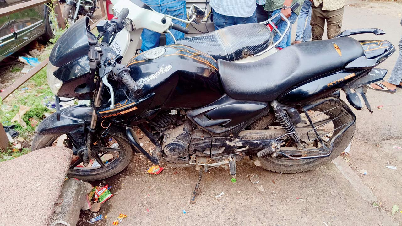 The bike the shooters had bought