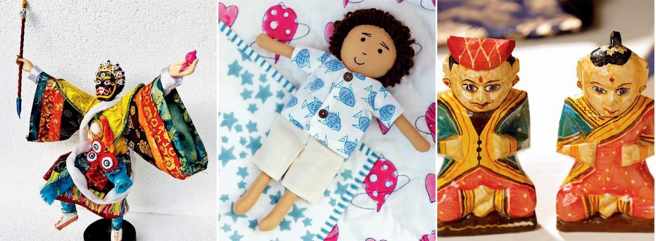Artefakt’s paper mache dolls; The Pinklay Doll; Sawantwadi Dolls