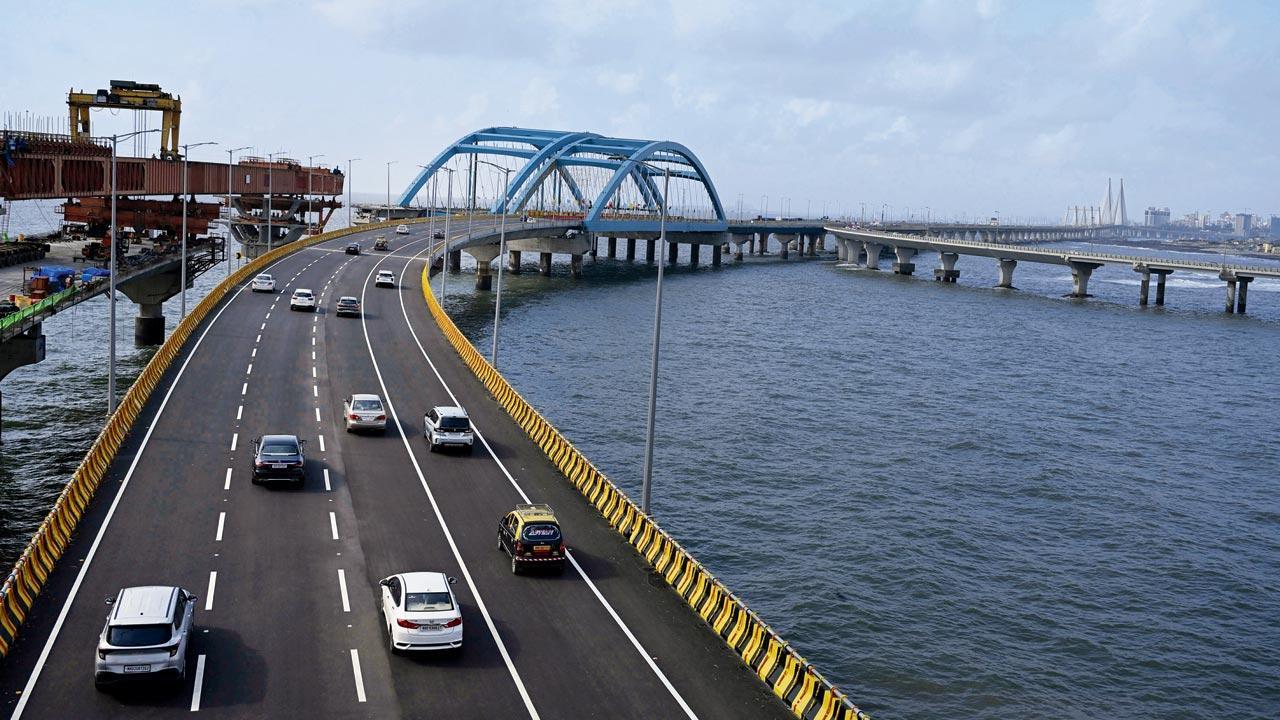 Two weeks on, just 43,000 cars use the Mumbai Coastal Road