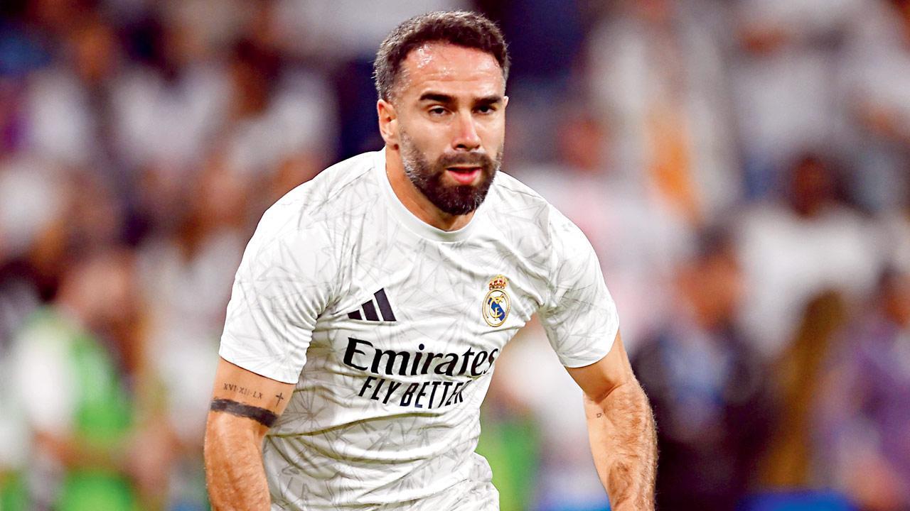 Madrid’s Carvajal out for several months after serious knee injury