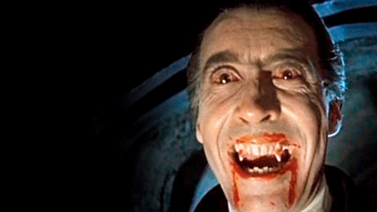 Christopher Lee as Dracula