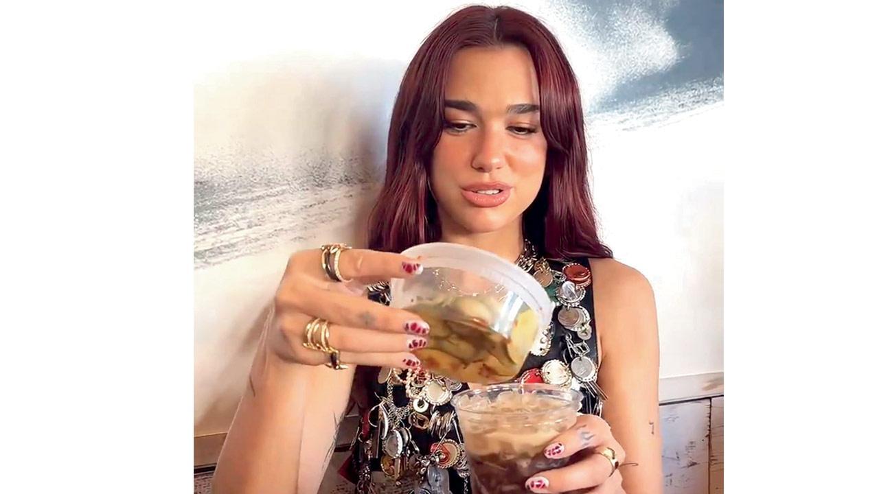 Fizz it up like Dua Lipa