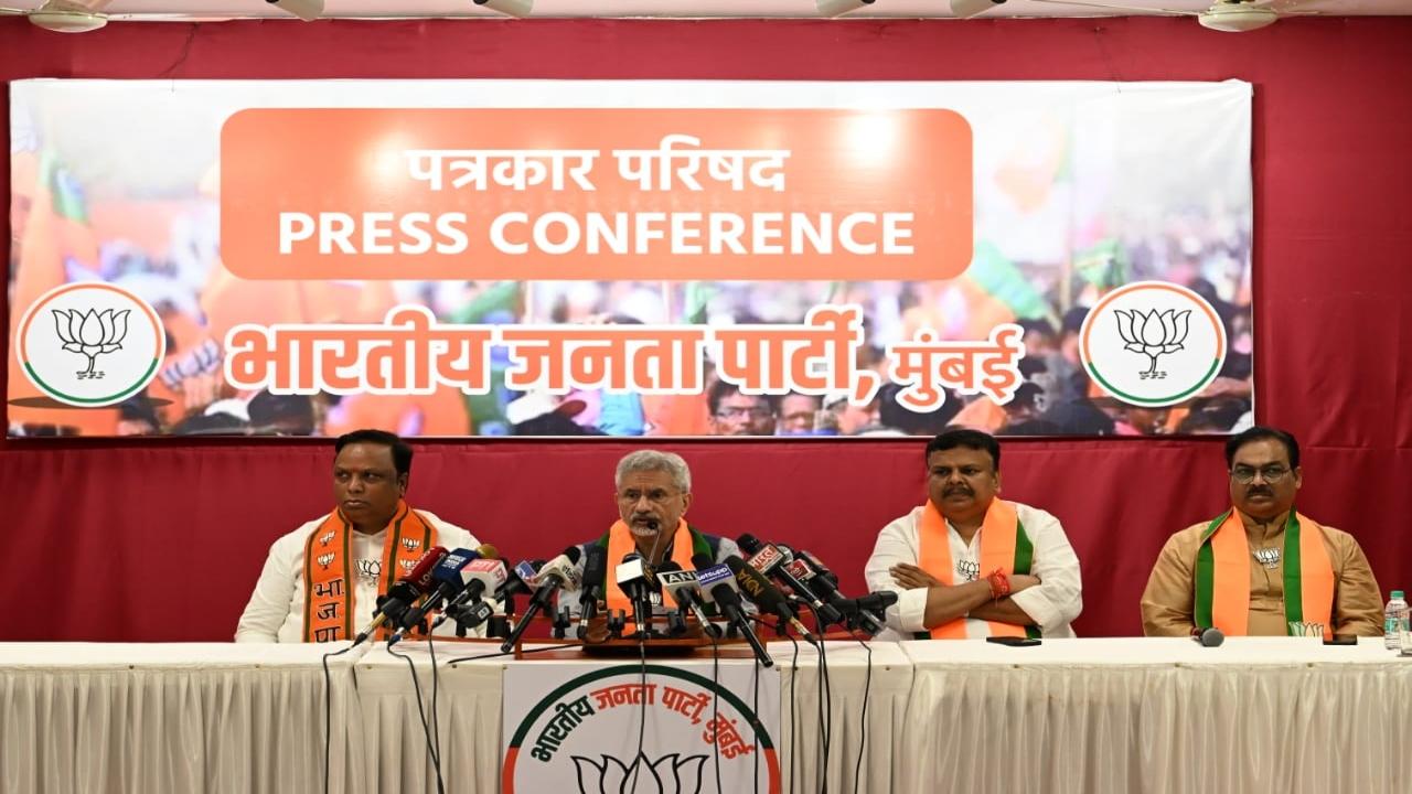 Jaishankar, while speaking to the media, said, 