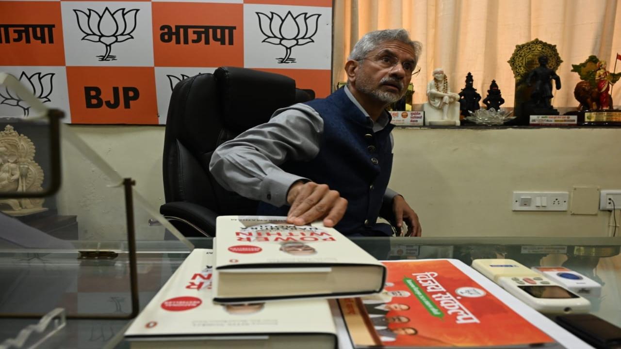 During his Mumbai visit, Jaishankar said 'Viksit Maharashtra' is needed to achieve 'Viksit Bharat', adding that the state is always ahead in contributing to the national development