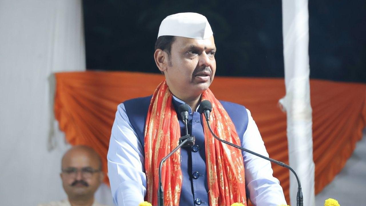 Devendra Fadnavis was named as a BJP candidate in party's first list for upcoming polls. Pics/ X and Facebook