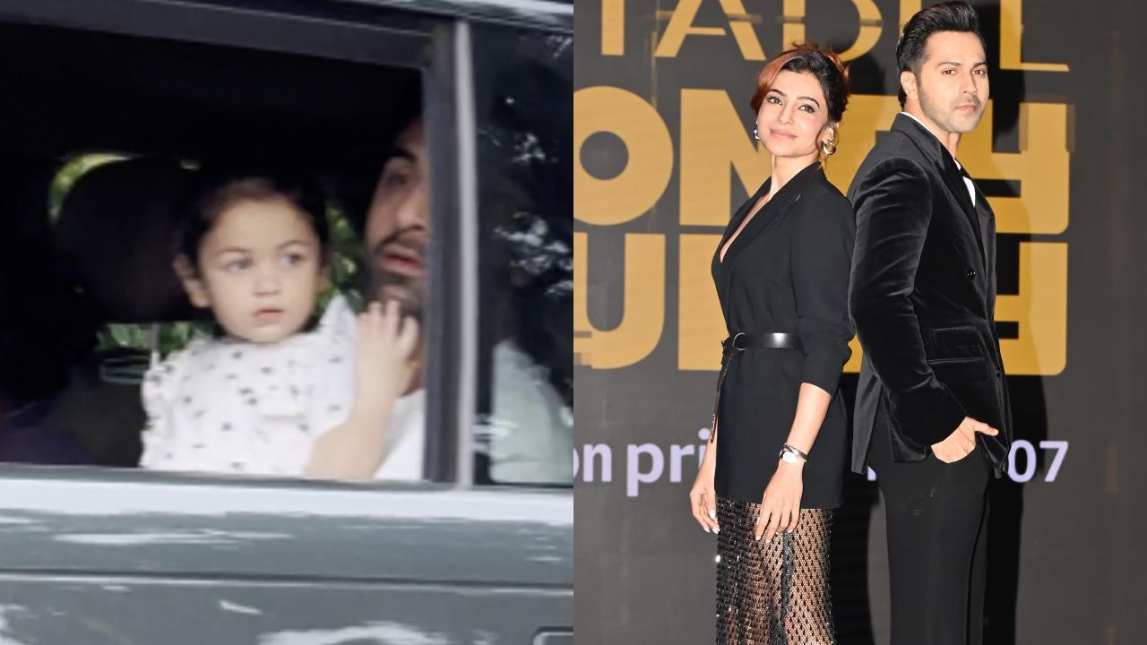 Spotted in the city: Raha & Ranbir Kapoor spend quality time