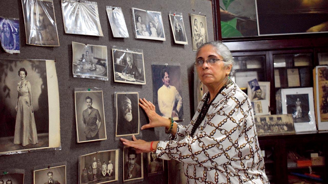 Ajita Madhavji at the studio