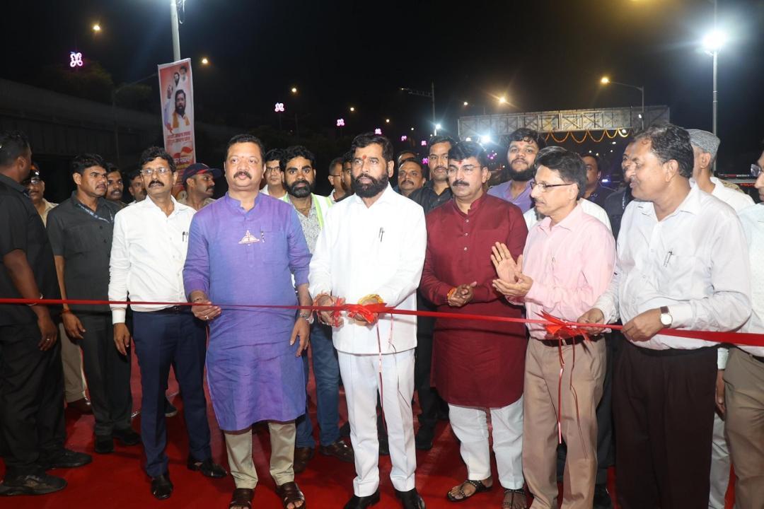 Mumbai: Maharashtra CM Eknath Shinde inaugurates Chheda Nagar Flyover