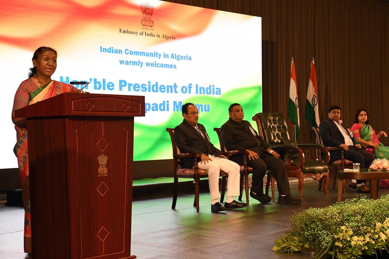 She emphasized the growing importance of India-Africa relations, noting that India is now the fourth-largest trading partner of Africa, with bilateral trade amounting to USD 84 billion and investments exceeding USD 75 billion