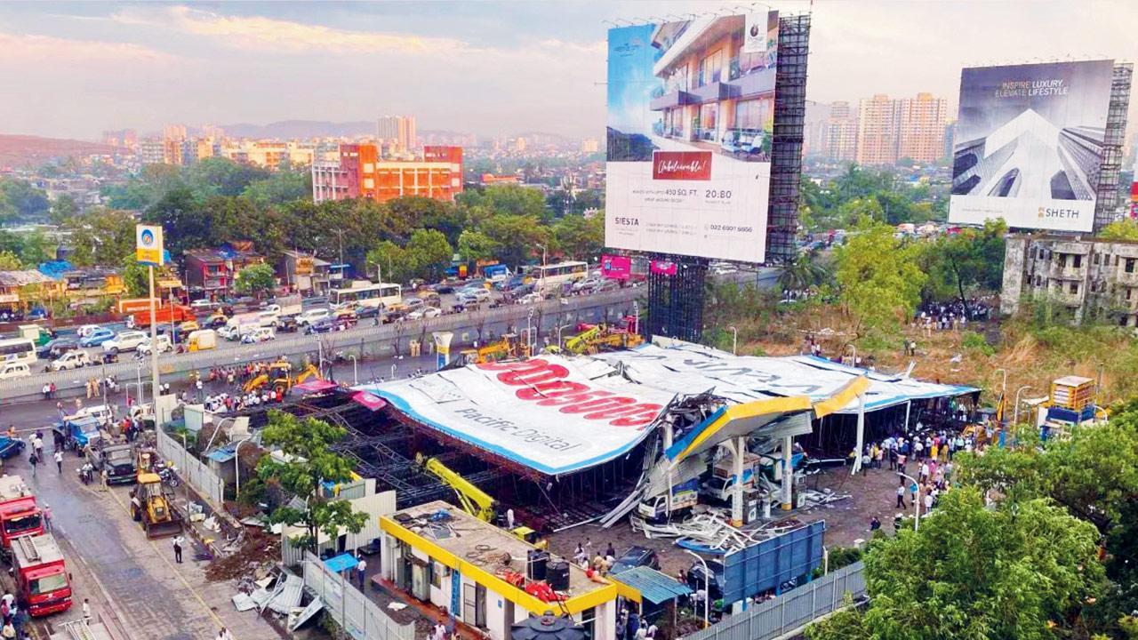 Ghatkopar hoarding crash accused gets bail