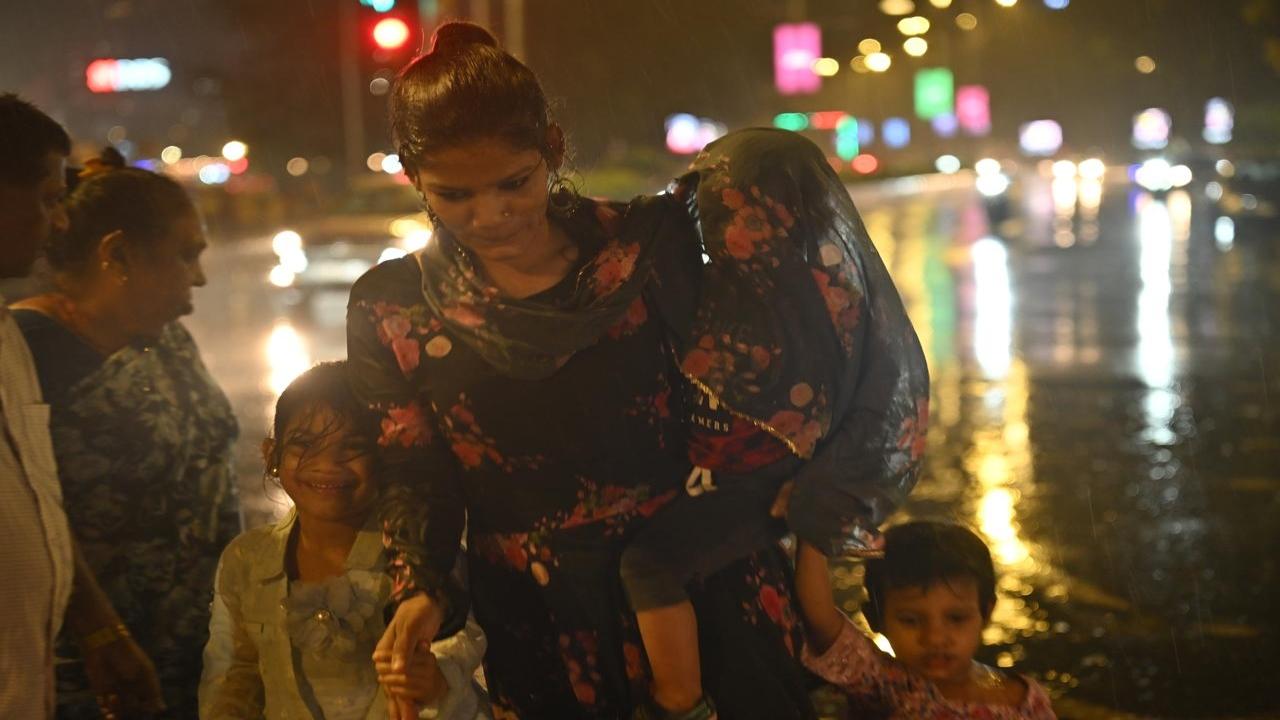 IMD has predicted the possibility of thundershowers for Sunday night, too 