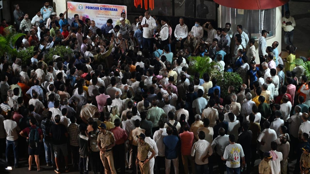 The party decided to field Sanjay Upadhyay in his place from the Borivali Assembly constituency, upsetting the veteran politician and his followers 