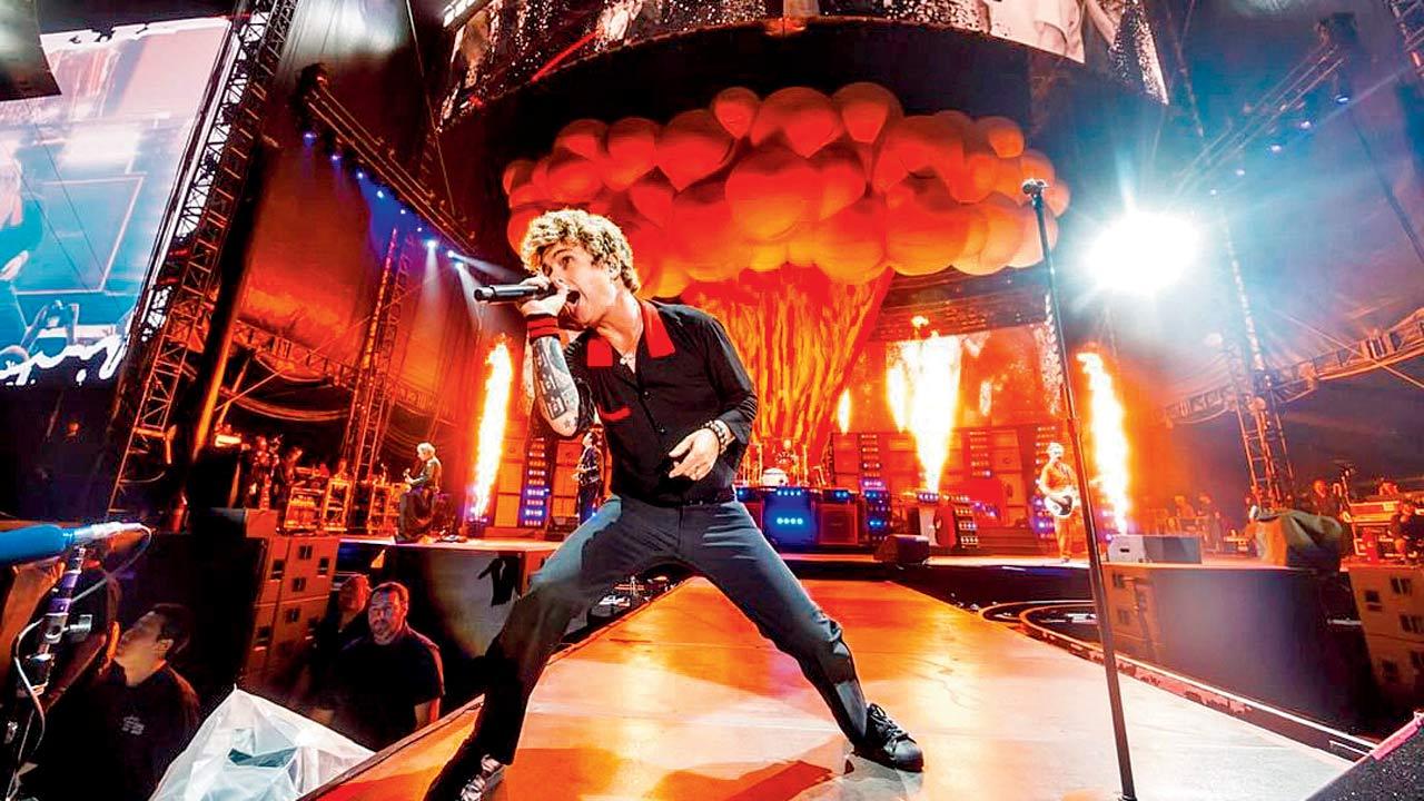 Billie Joe Armstrong of Green Day. Pic Courtesy/Instagram