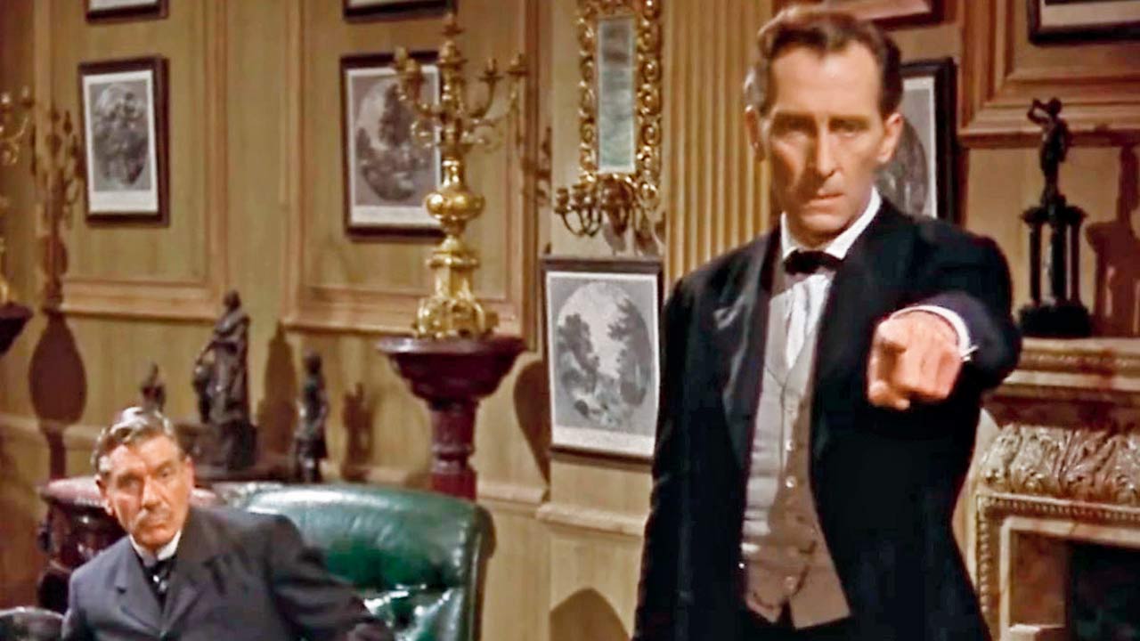 A scene from The Hound of the Baskervilles
