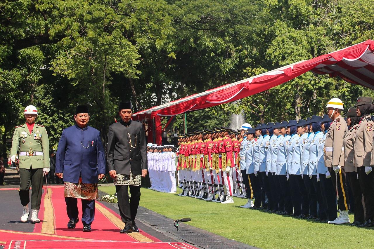 But Widodo appointed Subianto as defense chief after his reelection, paving the way for an alliance despite their rival political parties. During the campaign, Subianto ran as the popular outgoing president's heir, vowing to continue signature policies like the construction of a multibillion-dollar new capital city and limits on exporting raw materials intended to boost domestic industry