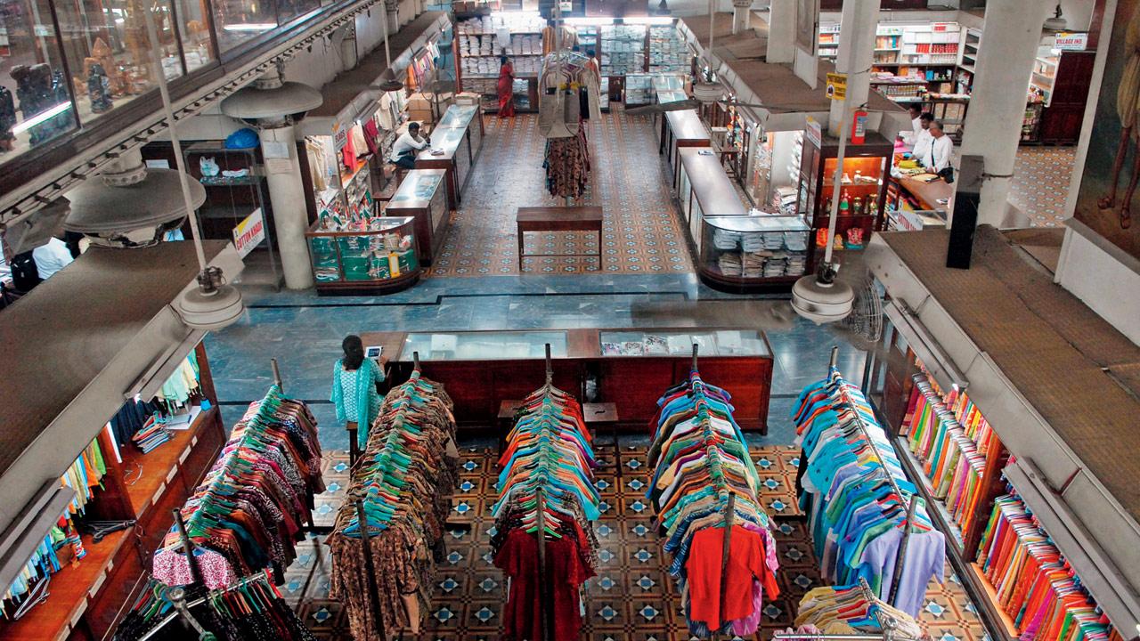 Khadi Gram Udyog Bhandar on DN Road in Fort. File pic