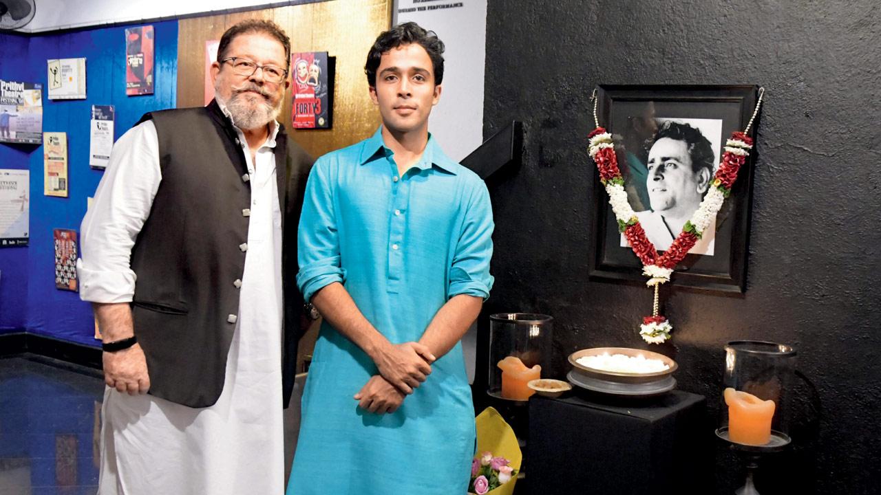 Kunal (left) and Zahan Kapoor