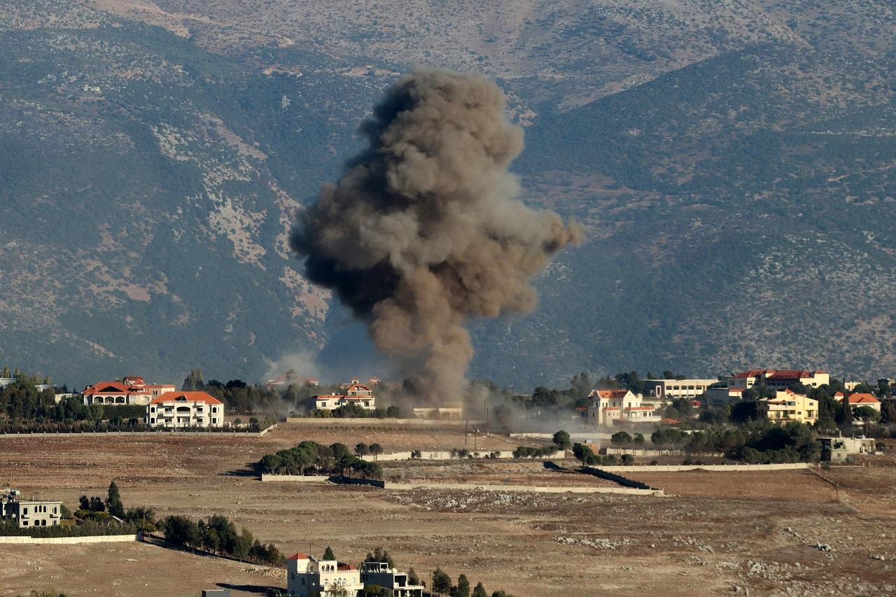 The Lebanese army said three soldiers were killed in an Israeli strike on Sunday on their vehicle in southern Lebanon. There was no immediate comment on that from the Israeli military, which said it struck more than 100 Hezbollah targets in southern Lebanon in the past day and continued ground operations there