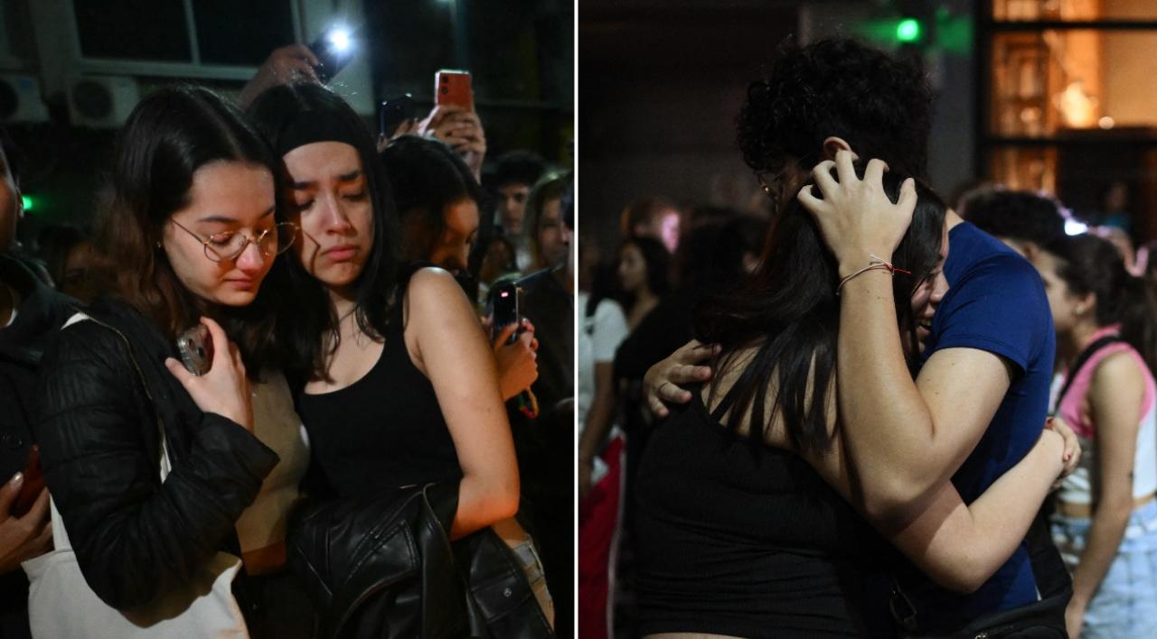 IN PHOTOS: Fans of Liam Payne cry, mourn outside the hotel where the singer died