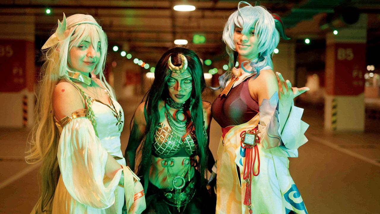Participants at Mumbai Comic Con