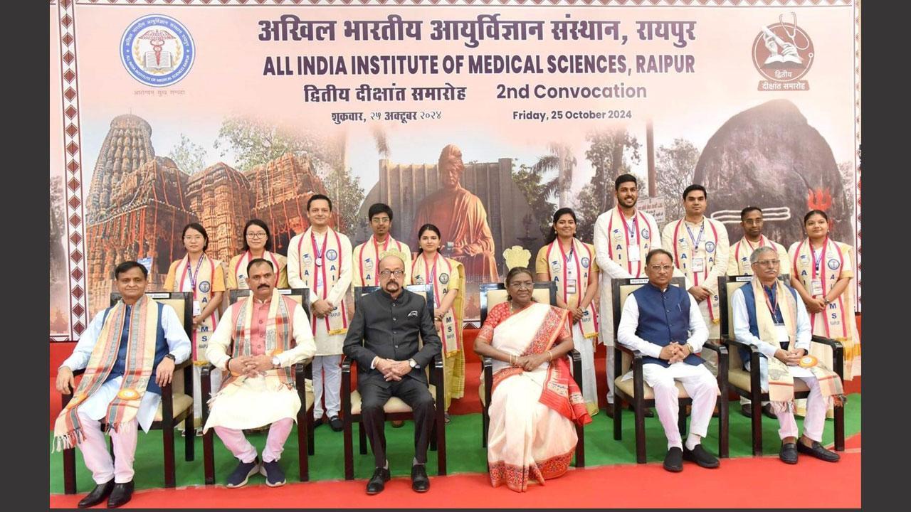 Physicians Should Always Uphold Human Values: President Ms Droupadi Murmu Modern Technology Should Be Utilized for Public Welfare: President