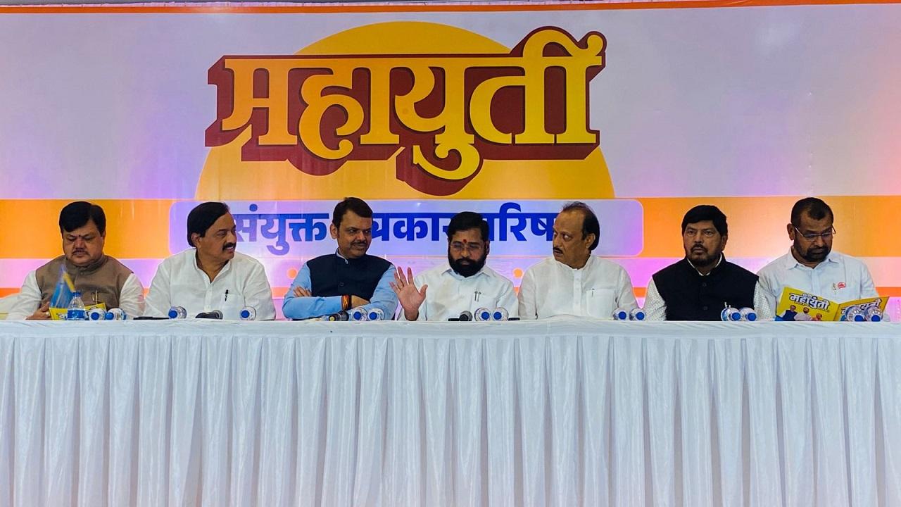 The ruling Mahayuti alliance leaders were working as a team for the common man, Shinde said, adding that the opposition MVA was working with an 
