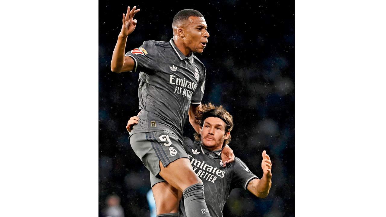 Mbappe scores as Madrid beat Celta Vigo 2-1
