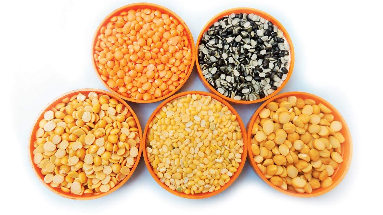 Mixed dals can introduce balance to a vegan meal