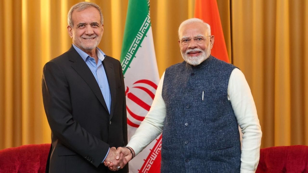 PM Modi meets Iranian President on margins of BRICS summit in Russia; discusses bilateral ties, West Asia
