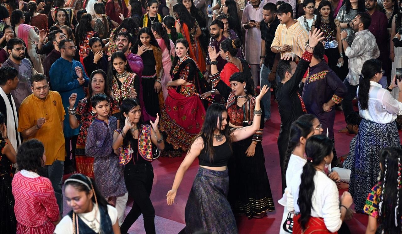 The festival of Navratri honours the defeat of the demon Mahishasura and the triumph of good over evil
