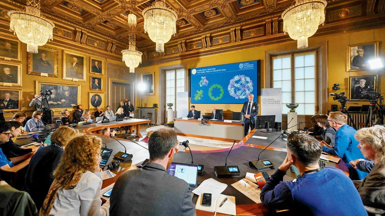 Nobel Prize in chemistry awarded for work on proteins