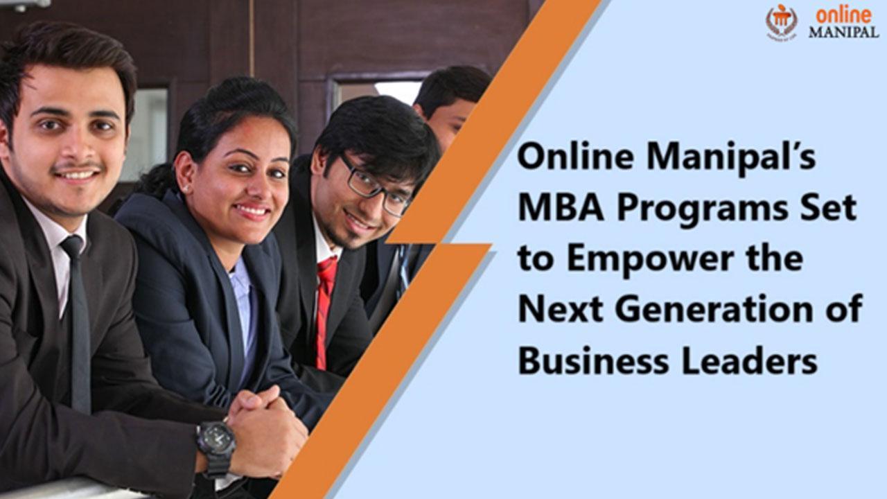 Online Manipal’s MBA Programs Set to Empower the Next Generation of Business Leaders