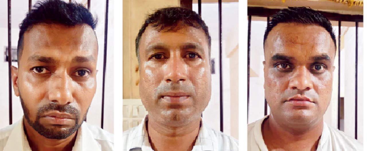 Dilshad Khan, clean-up marshal who had been booked for molestation; Rafique Chaudhari, an accused; Simranjit Singh, an accused