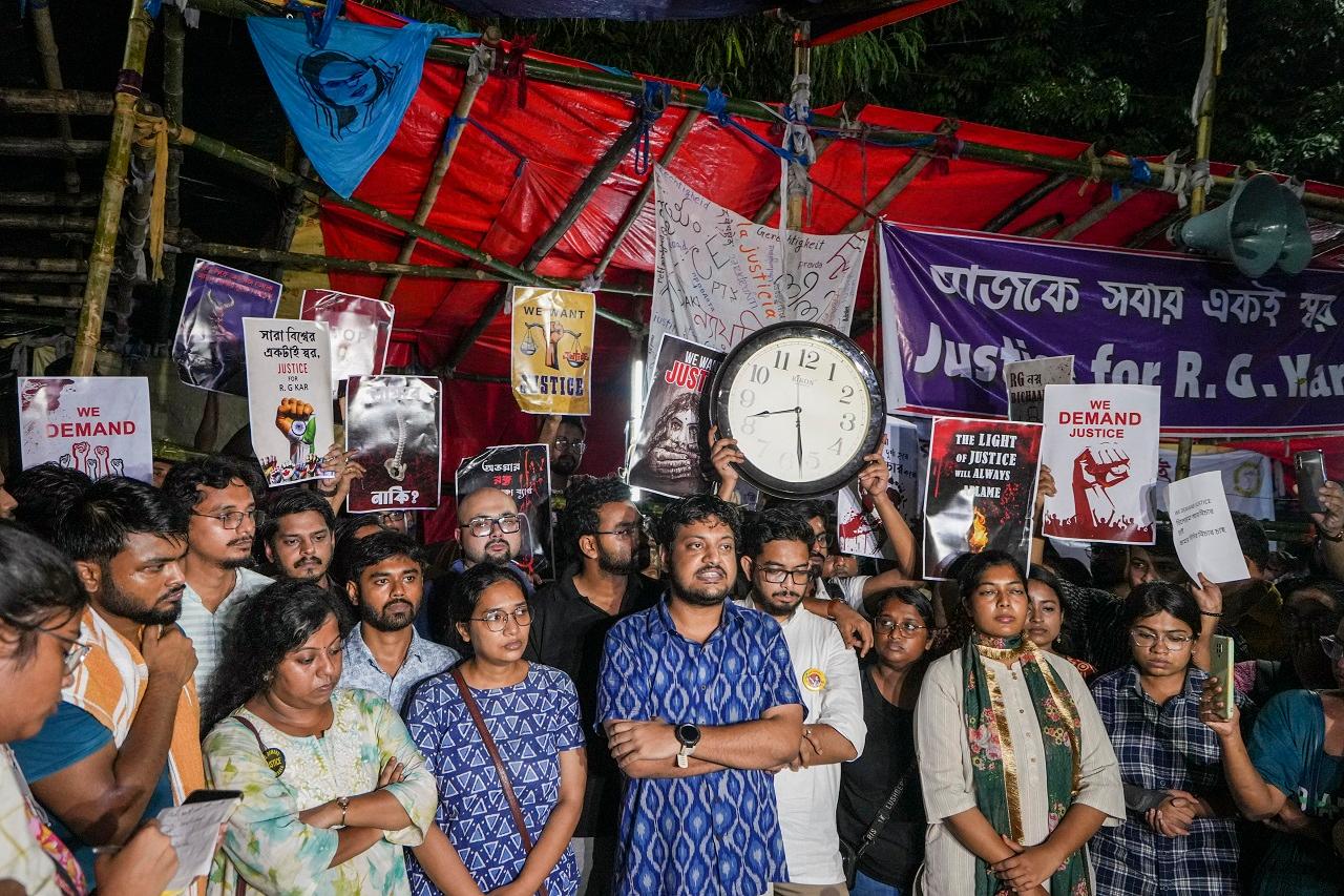 Dr Aqeeb, one of the junior doctor at the strike told ANI that the main and foremost demand is justice in the RG Kar rape and murder incident