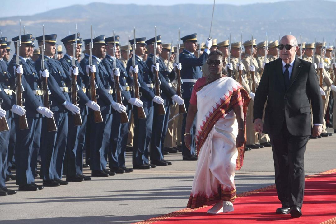 We've always had a close bond of friendship: Prez Murmu on India-Algeria ties