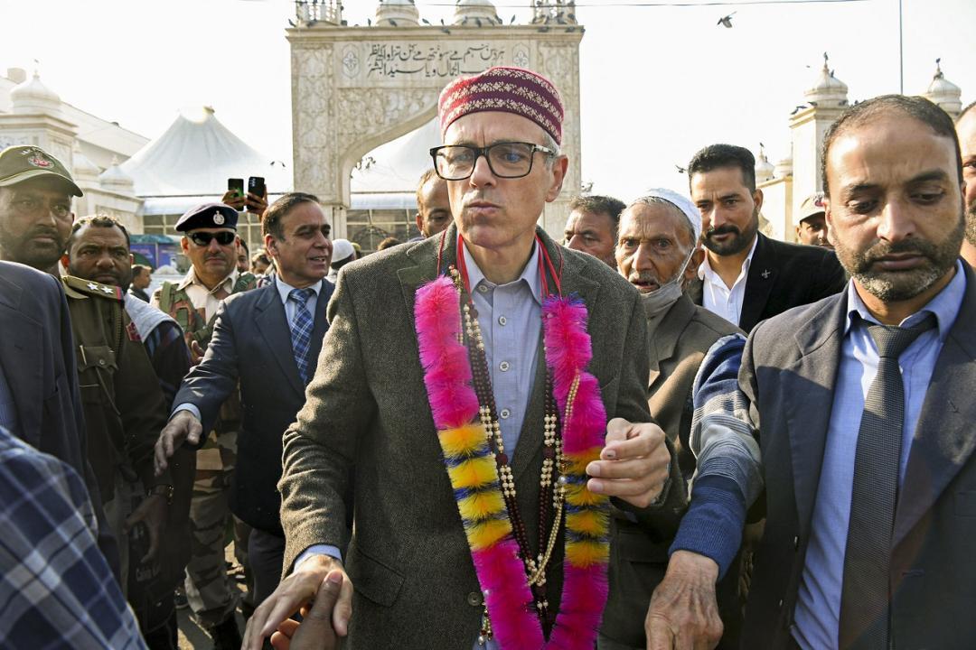 Omar Abdullah sworn in as Jammu and Kashmir chief minister