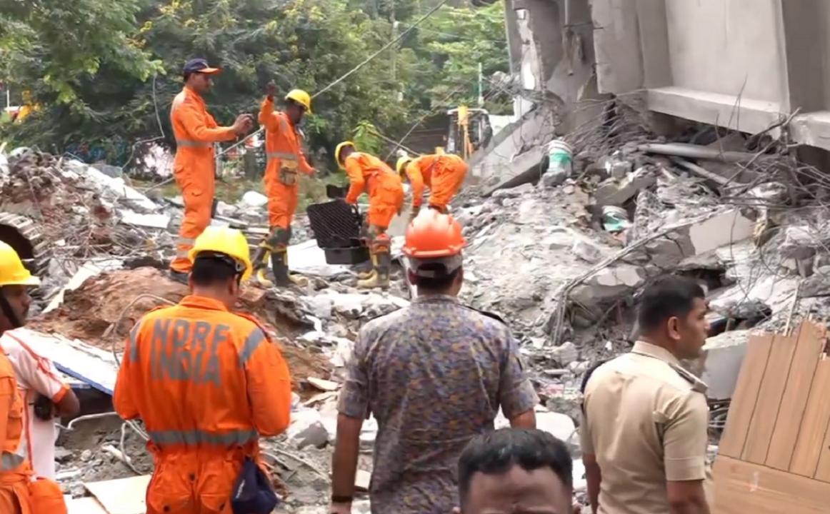 In Photos: Under-construction building in Bengaluru collapses, 5 dead